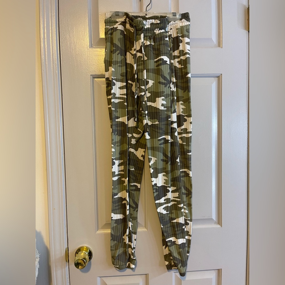 Fashion Nova Camouflage Joggers